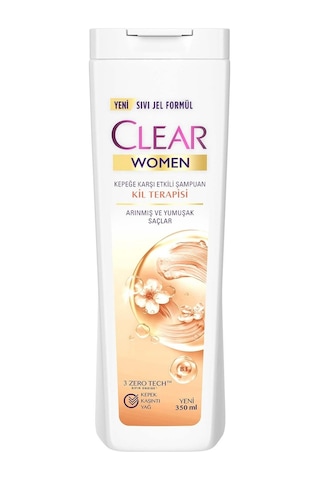 Clear Women Kil Terapisi Kepeğe Karşı Etkili Şampuan 350 ML