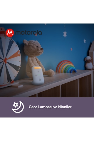 Motorola PIP11 Dect Dijital Bebek Telsizi Beyaz - Siyah