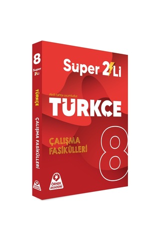 8. Sınıf Süper İkili Türkçe Seti Örnek Akademi