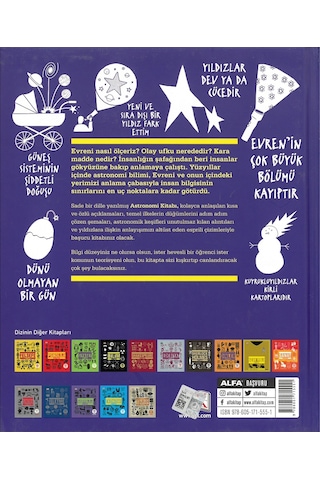 Astronomi Kitabı Ciltli Alfa Yayınları -Dk Penguin Random House