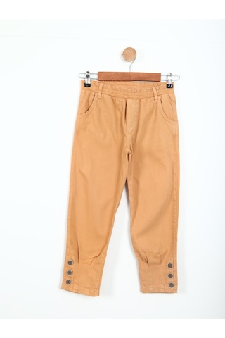 Xo Kids Pile Düğme Kız Pantalon 8-14 Yaş 51722 Krem