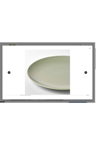 Fargklar Servis Tabak Seti, Açık Yeşil, 26 Cm, 4 Adet