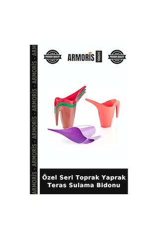 Özel Seri Toprak Yaprak Teras Sulama Bidonu