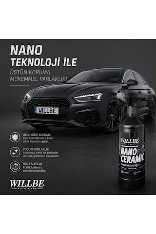 Willbe Auto Care Hızlı Cila 500ml