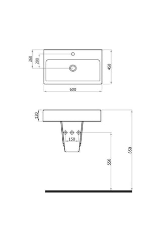 Newarc Power Lavabo 4800 Pow.l060