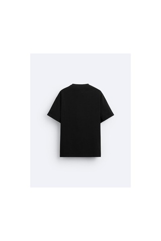 Oversize Siyah T-shirt - Allatra SIYAH