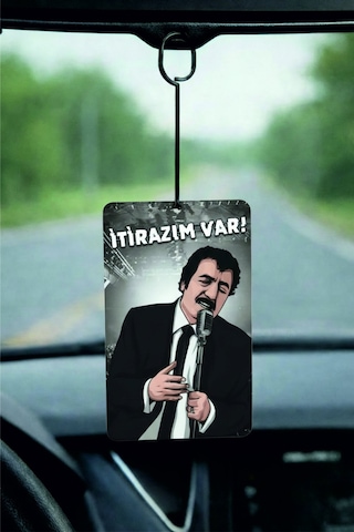 İtirazım Var Müslüm Gürses Tasarımlı Oto Kokusu
