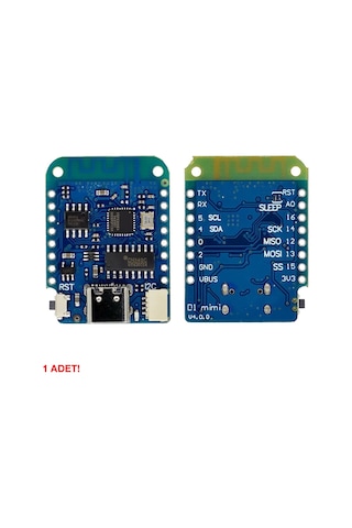 Wemos D1 Mini V4 ESP8266 Kablosuz İnternet Wifi IOT Geliştirme Kartı Type C