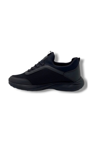 Luttoon 4194-26 Anorak Slip On Anatomik Erkek Sneaker Siyah Füme