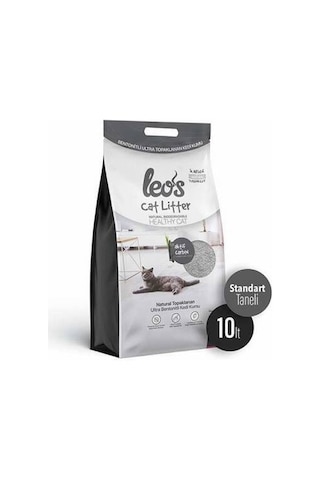 Cat Litter Grey Aktif Karbonlu Bentonit Kedi Kumu 10 Lt
