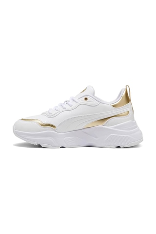 Puma 397802 Cassia Rose Metallic Dream Spor Ayakkabı Beyaz 001