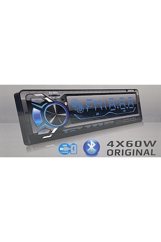 Everton Rt-3021 Çift Usb Usb-Sd-Fm-Aux Bluetooth Oto Teyp 4X60W
