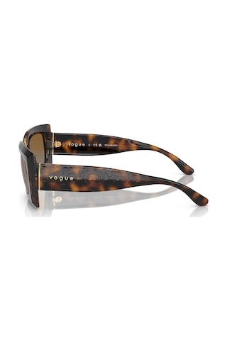 Vogue Vo5526s W656t5 52 Polarize Kadın Güneş Gözlüğü Kahverengi