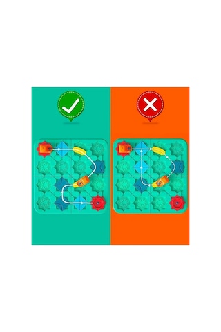 Kutulu Steam 4 Seviyeli Puzzle Labirent Araba Zeka Oyunu