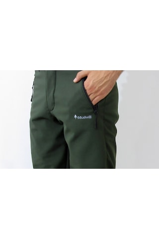 Mudwill Erkek Softshell Pantolon - Haki