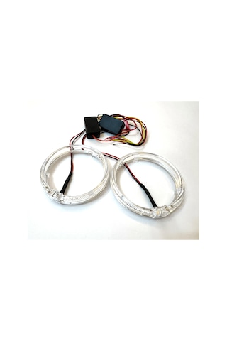 Angel Halka Cree Chipset 95mm Beyaz Turuncu Sinyal Modlu