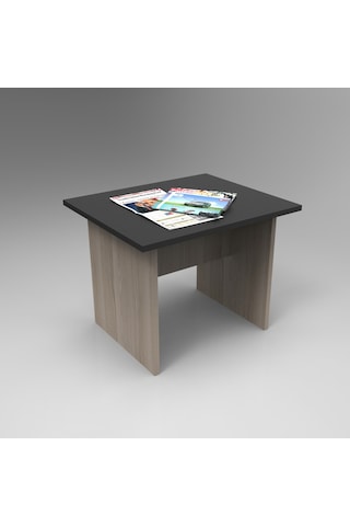 Yurudesign Vario ABCF Ofis Büro Masa Takımı Meşe-Siyah