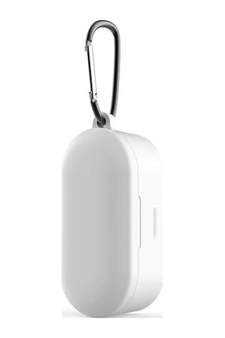 Qcy T1s/t2c Bluetooth Kulaklık İçin Silikon Koruma Kılıf+ Anahtarlık- 5775 Beyaz