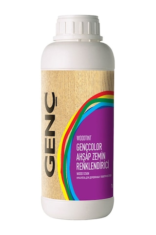 Gençcolor Ahşap Zemin Renklendirici 1 L