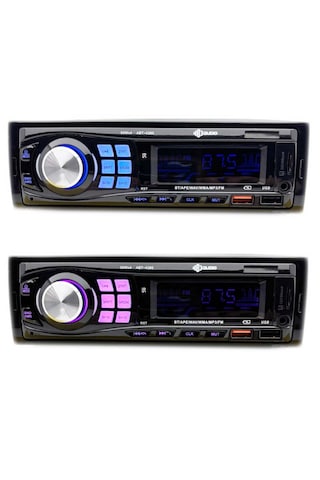 Hei Abt 4380 Usb Sd Aux Bluetooth Radio Renkli Ekran Oto Teyp