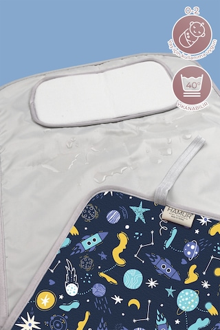 Anne Bebek Bakım Örtüsü Alez Yenidoğan Alt Açma Değiştirme Space Organizer Pedi Minderi Çift Taraflı
