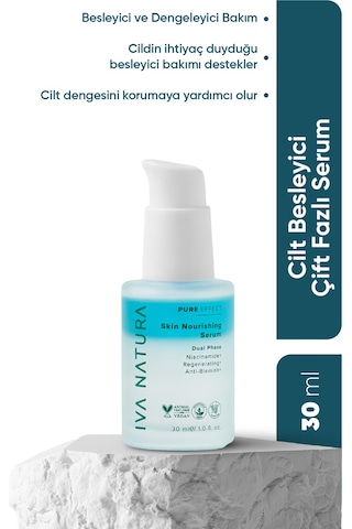 Iva Natura Leke Karşıtı Çift Fazlı Nemlendirici Cilt Bakım Serumu 30 ML