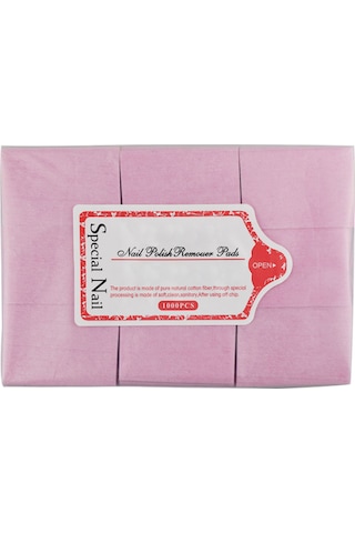 Moveevo 700 Adet Pembe Koton Tırnak Temizleme Mendili - Etkili Tırnak Cila Ve Makyaj Temizliği İçin Dayanıklı Ve Yumuşak