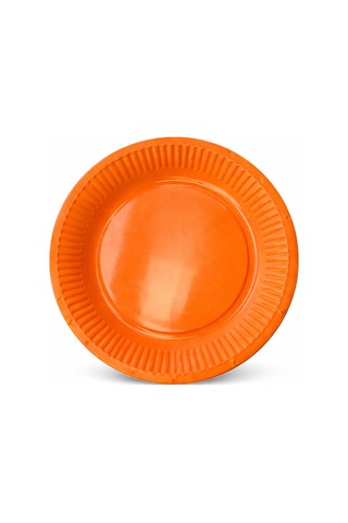 Beysüs Makaron Turuncu 8li Tabak Bardak Set