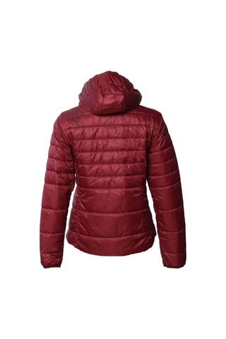 Hummel Shyvana Kadın Bordo Kapüşonlu Şişme Mont Bordo