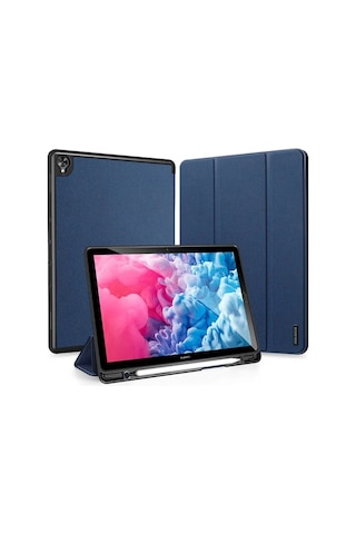 Dux Ducis Huawei Matepad Pro 10.8 Kılıf Kalem Yerli Soft Tpu Mıknatıslı Domo Kılıf Mediapad M6- 5775 Arka Kapak