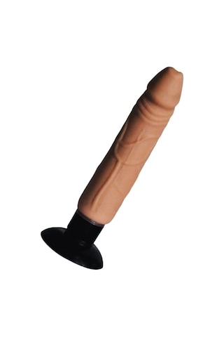 Erofoni Yeni Nesil 19 CM Titreşimli Vantuzlu Süper Lüks Realistik Kaliteli Yapay Vibratör Penis