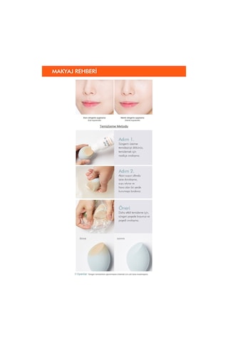 Missha Water In Sponge Islak Kullanılabilen Makyaj Süngeri