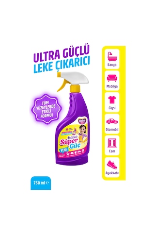 2'li Helke Süper Güç Etkili Leke Çıkarıcı Sprey 750ml