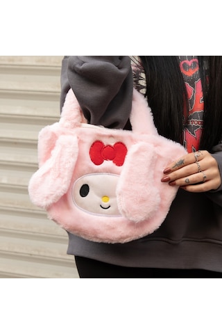 Melody Peluş Çanta-1138 Altın