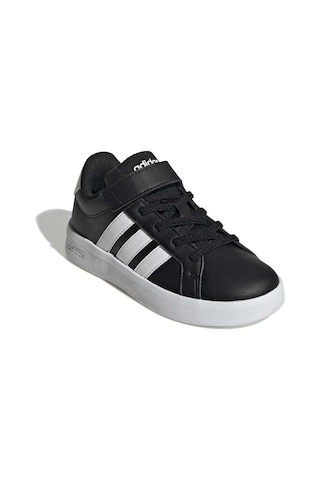 Adidas Grand Court 3.0 El C Çocuk Spor Ayakkabı Siyah - Beyaz