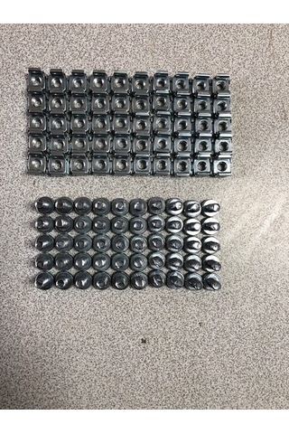 Rack Kabinet Server M6 Kafes Somun ve M6 Vida 50 Adet