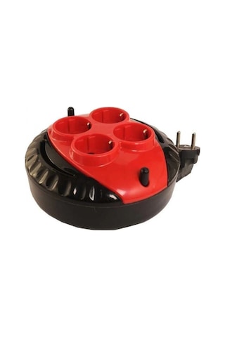 Mini Kablolu Makara 4'lü 3mt 3x1,5cm 1 Adet