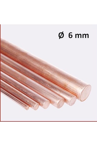 6 Mm Bakır Çubuk Topraklama Çubuğu Saf 437674724
