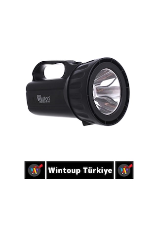 Premium Kamp Avcı Deprem 2 Aydınlatma Modlu Güçlü Beyaz Işık 1000 Lümen Güvenlik El Feneri Çok Renkli