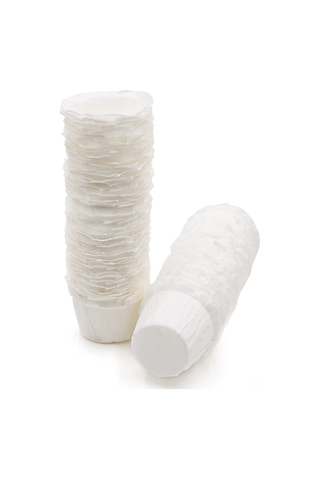 Ximistore9 Ev Ofis Kupa Kahve Filtreleri - 100 Adet Tek Kullandım, Makinelere Uyumlu, Normal Ve Yeniden Kullanılabilir K-kuplar İçin Beyaz