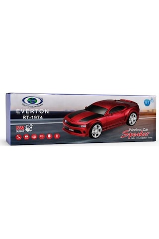 Everton Rt-1974 Kırmızı Arabalı Bluetooth Fm-usb-tf-aux Şarjlı Nostaljik Radyo