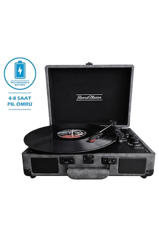 Record Master ST14012 Bluetooth ve Şarj Özellikli Retro Pikap