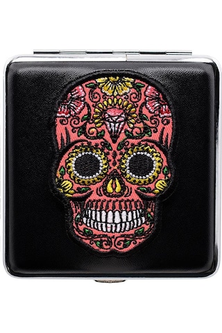 Atomic German Skull Kurukafa Patch Deri Kısa Sig. Tab Akasısı Tur