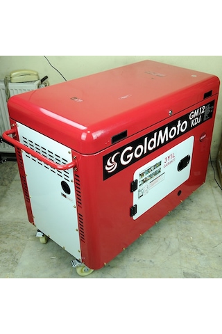 Goldmoto Gm12Kdj Dizel Jeneratör 10 Kva Monofaze Marşlı Kabinli