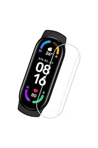 Mi Band 6 Polymer Nano Ekran Koruyucu - Şeffaf