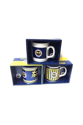 Mgm Porselen Lisanslı Taraftar Kupa Bardak Fenerbahçe