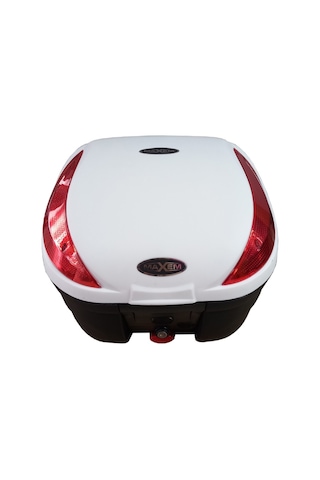 Motor Çantası Maxem Sl-35 35 Litre Sırtlıklı Beyaz