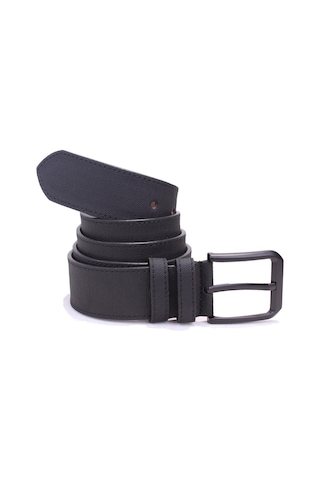 Dagoster DMK26-458 Siyah 4.5 CM Suni Deri Erkek Kemer Siyah