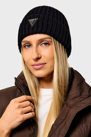 Guess Noelle Logolu Bere Aw5623vıs01 Kadın Bere Aw5623 Vıs01 Bla Siyah