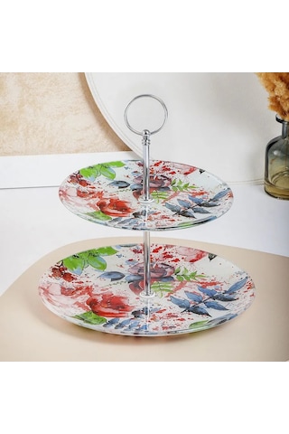 Daniks Cam Meyvelik, İki Katlı Meyve Vazosu 307758968